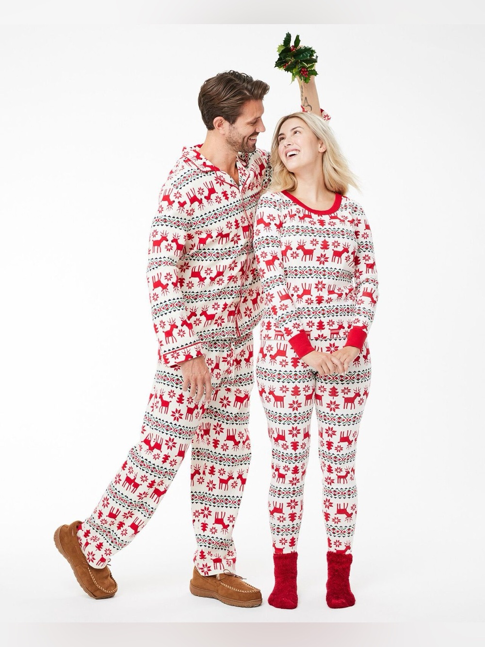 Hanna Andersson Women’s Christmas Holiday Pajama Set 100% Organic Cotton Size L